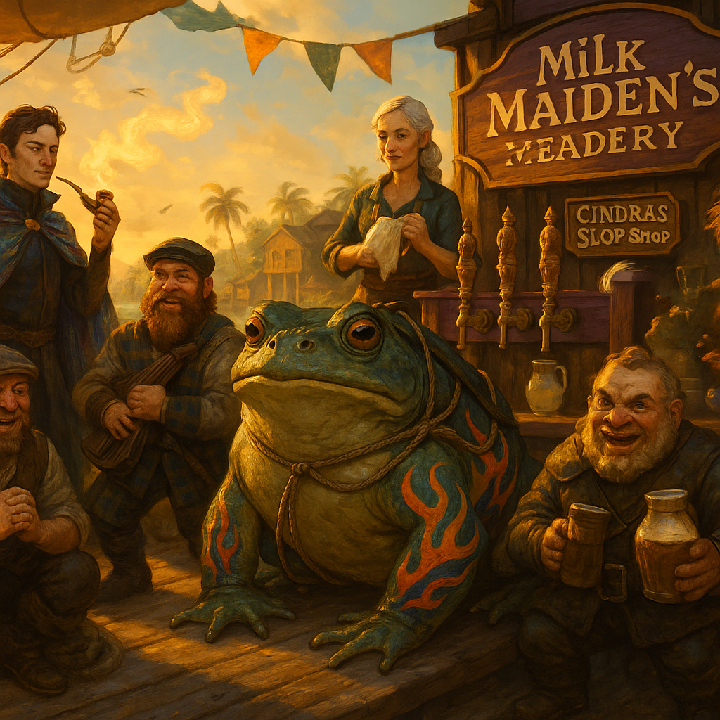 Milk Maiden's Voyage with tattooed Moghammer